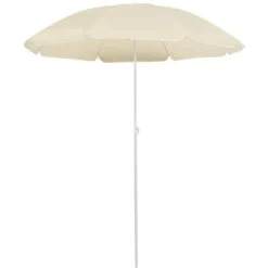 vidaXL - Tuinparasol - Beige - Polyester