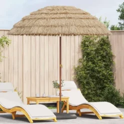 vidaXL - Tuinparasol - Bruin - Polypropeen