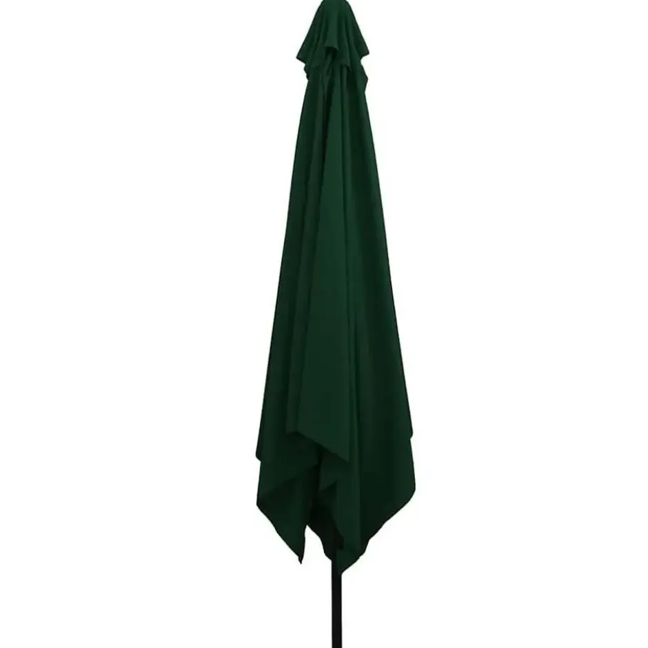 vidaXL - Tuinparasol - Groen - Polyester