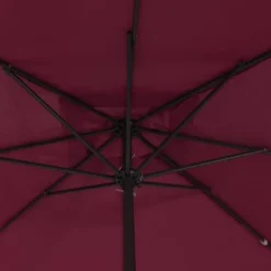vidaXL - Tuinparasol - Rood - Polyester