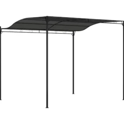 vidaXL - Tuinpaviljoen - Antraciet - Stof - 2 stuks