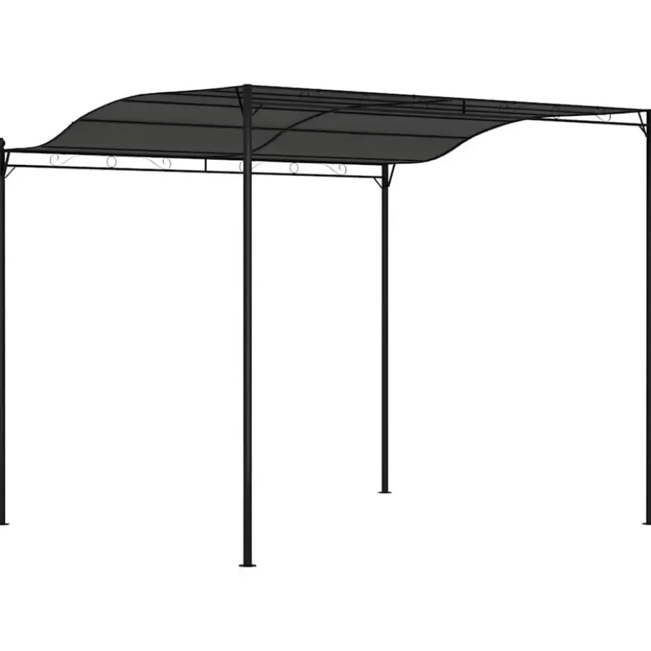 vidaXL - Tuinpaviljoen - Antraciet - Stof - 2 stuks
