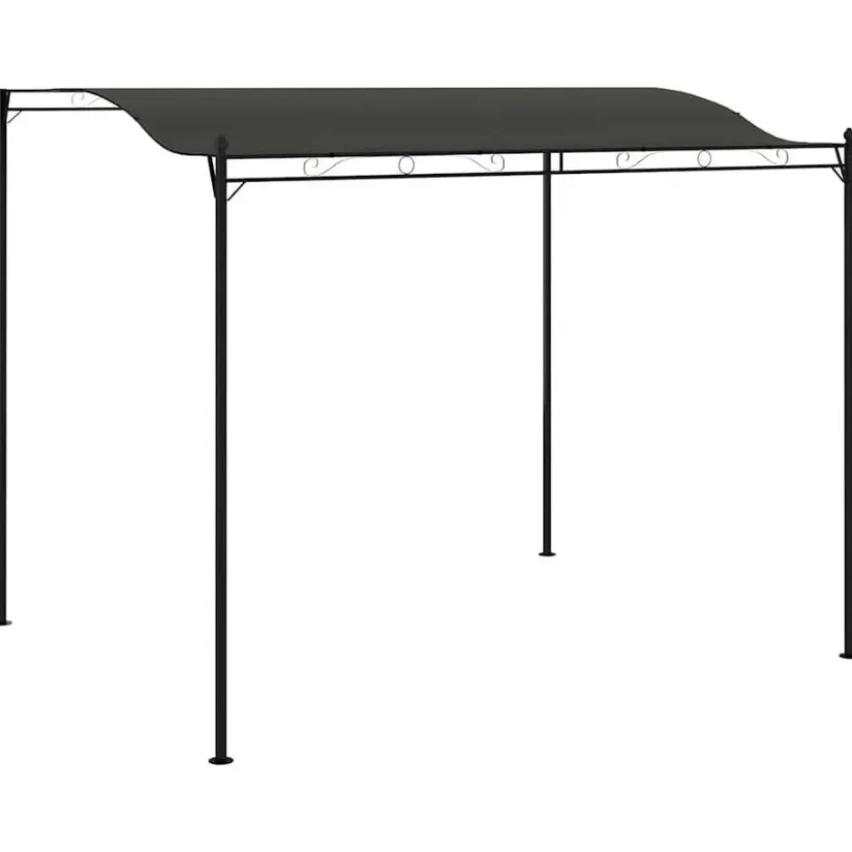 vidaXL - Tuinpaviljoen - Antraciet - Stof - 2 stuks