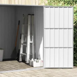vidaXL - Tuinschuur - Antraciet - Staal