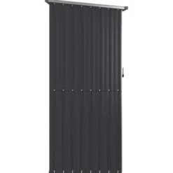 vidaXL - Tuinschuur - Antraciet - Staal