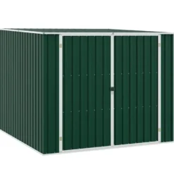 vidaXL - Tuinschuur Gegalvaniseerd Staal Groen Schuur - 195x198x159 cm