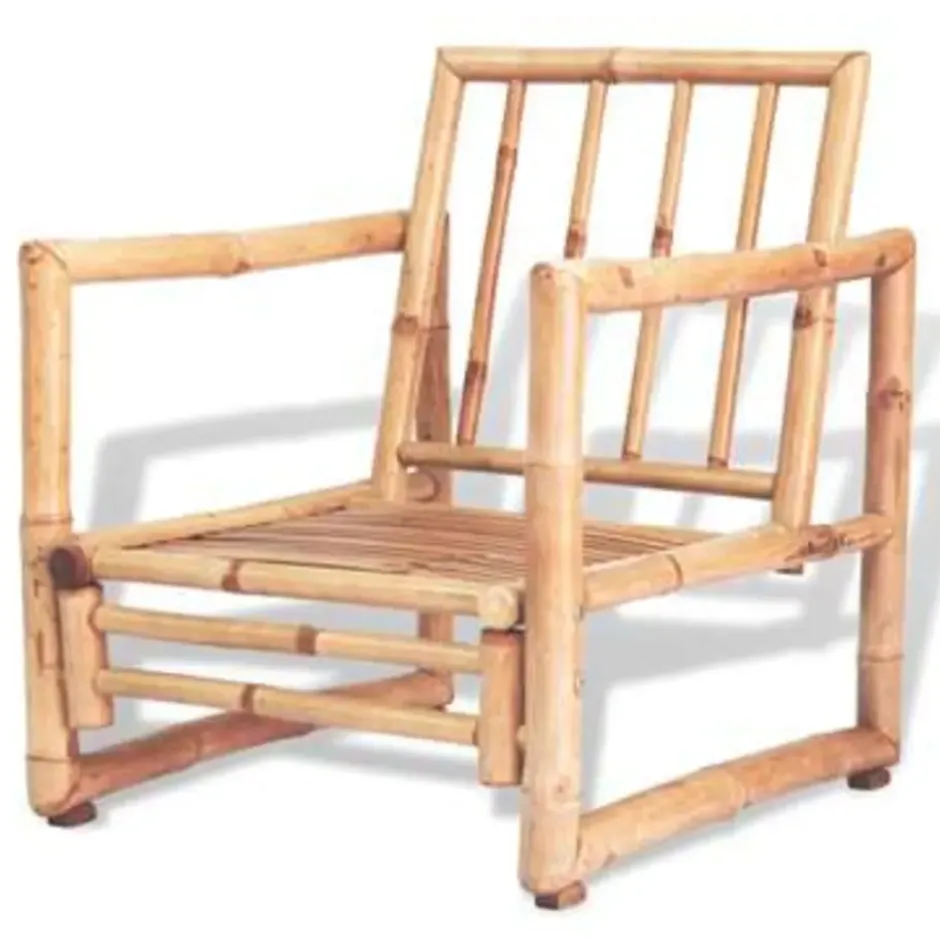 vidaXL - Tuinset - Bruin - Bamboe