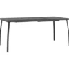 vidaXL - Tuintafel - Antracietkleurig - Staalgaas - 165 x 80 x 72 cm