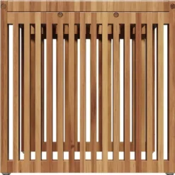 vidaXL - Tuintafel - Brown - Solid Teak wood - 45 x 42.5 x 45 cm