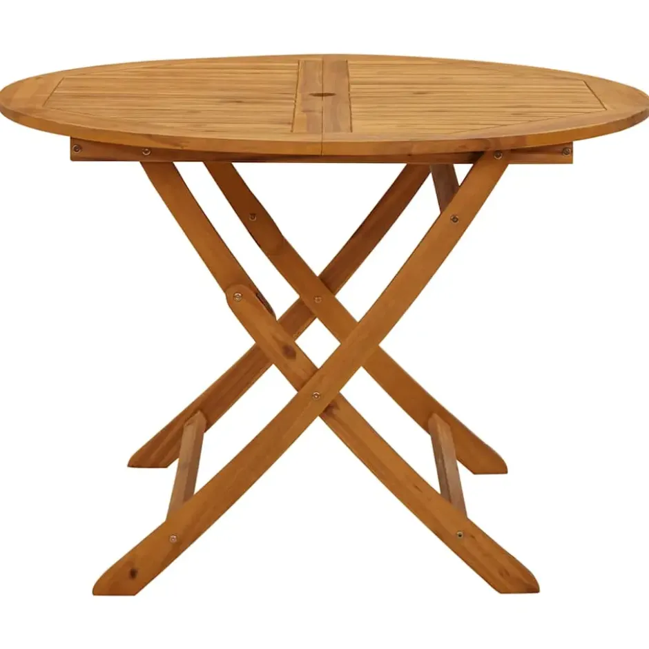 vidaXL - Tuintafel - Bruin - Acaciahout