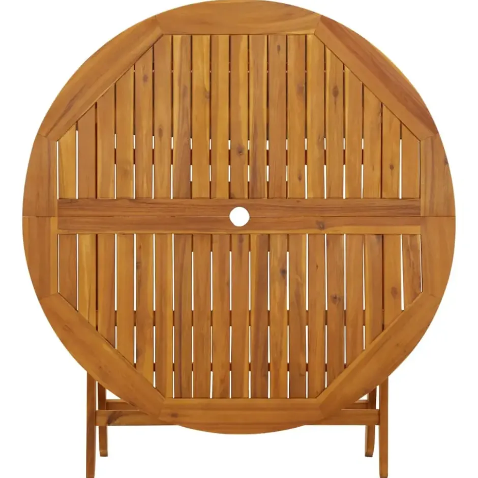 vidaXL - Tuintafel - Bruin - Acaciahout