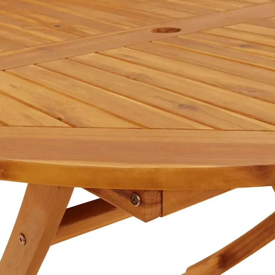 vidaXL - Tuintafel - Bruin - Acaciahout