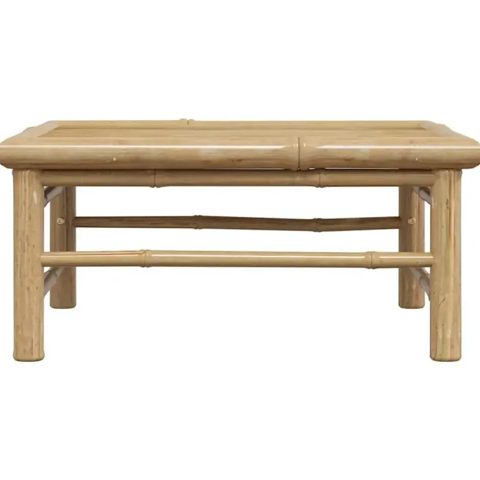 vidaXL - Tuintafel - Bruin - Bamboe