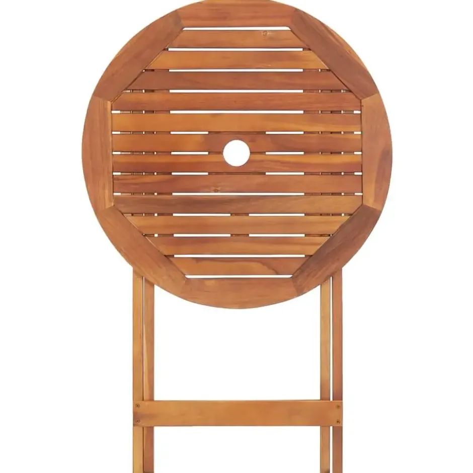 vidaXL - Tuintafel - Bruin - Hout