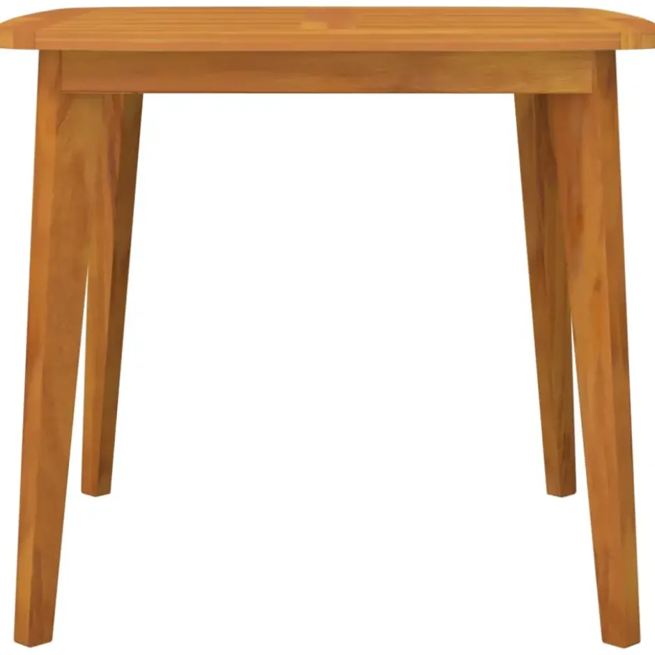 vidaXL - Tuintafel - Bruin - Massief acaciahout - 85 x 85 x 75 cm
