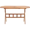 vidaXL - Tuintafel inklapbaar - Bruin - Massief acaciahout - 135 x 85 x 75 cm