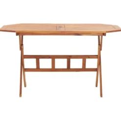 vidaXL - Tuintafel inklapbaar - Bruin - Massief acaciahout - 135 x 85 x 75 cm