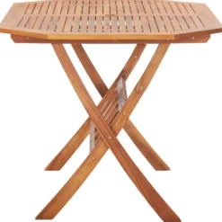 vidaXL - Tuintafel inklapbaar - Bruin - Massief acaciahout - 135 x 85 x 75 cm