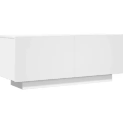 vidaXL - Tv-kast - Wit - Bewerkt hout