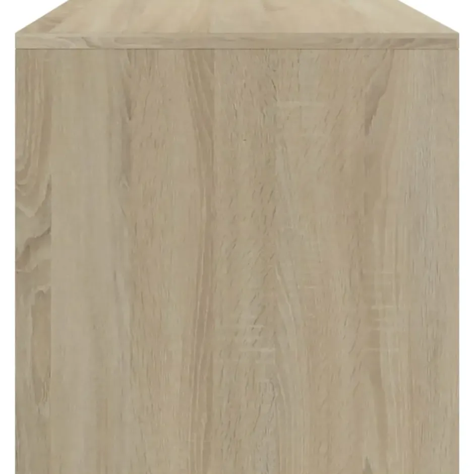 vidaXL - Tv-meubel - Bruin - Bewerkt hout