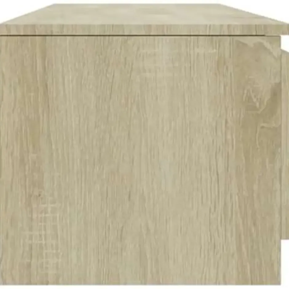 vidaXL - Tv-meubel - Bruin - Bewerkt hout