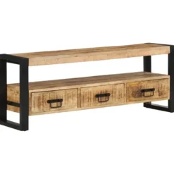 vidaXL - Tv-meubel - Bruin - Hout