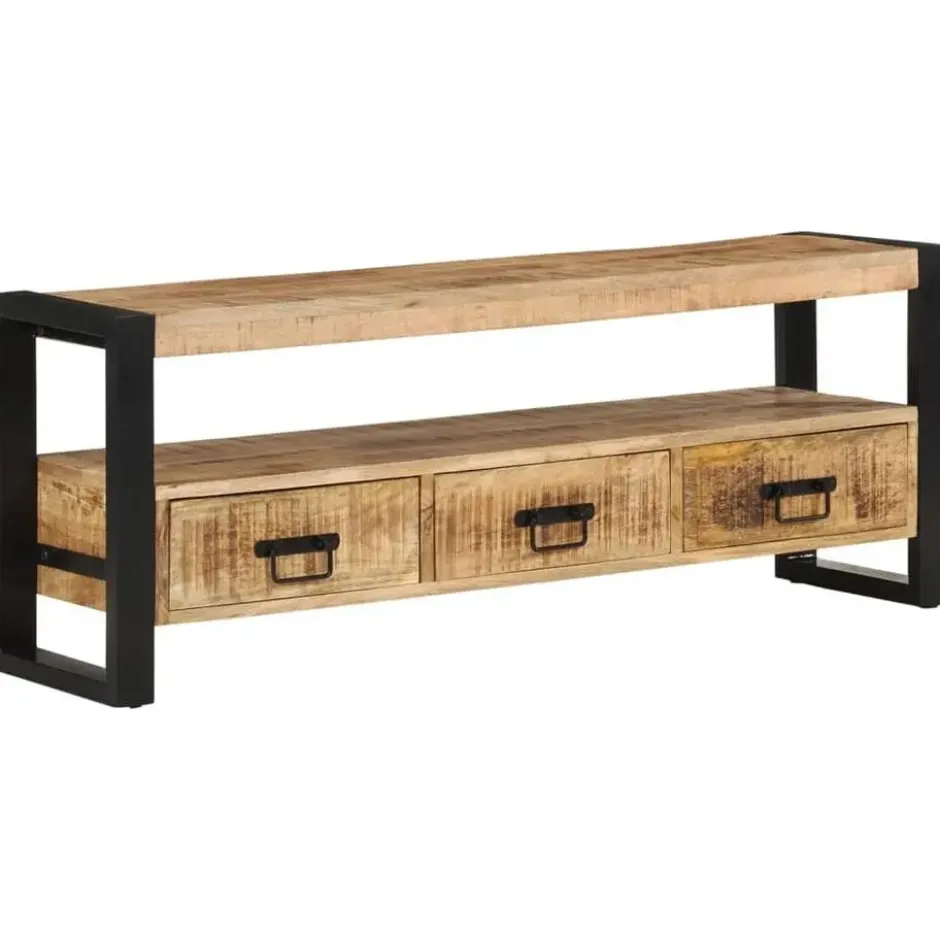 vidaXL - Tv-meubel - Bruin - Hout