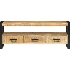 vidaXL - Tv-meubel - Bruin - Hout