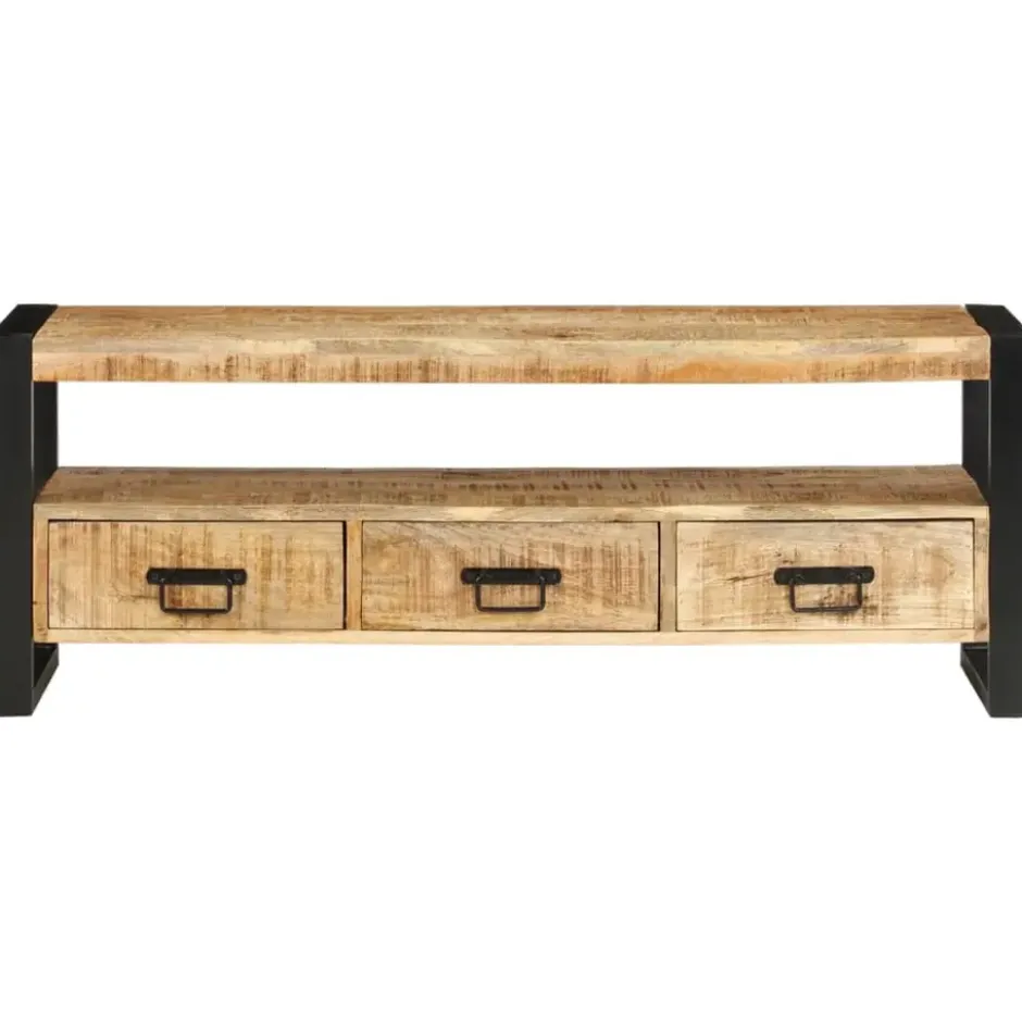 vidaXL - Tv-meubel - Bruin - Hout