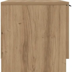 vidaXL - TV-meubel met 3 deuren - Artisanaal eiken - 102x35x36.5 cm
