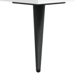 vidaXL - TV-meubel met 3 deuren en 3 vakken - Wit - Hout - 150x30x44.5 cm