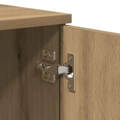 vidaXL - TV-meubel met 1 lade en 2 deuren - Artisanaal eiken - 140x35x40 cm