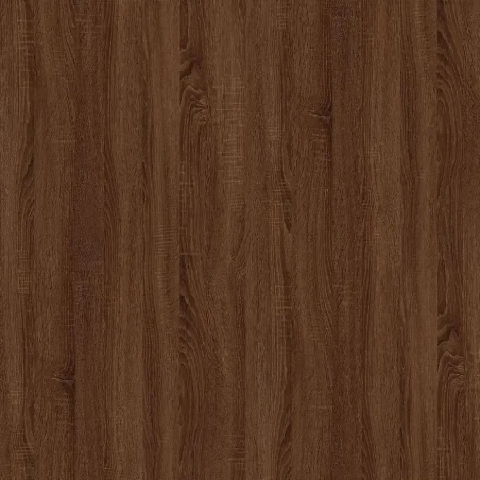 vidaXL - TV-meubel met 2 lades - Bruin eiken - Hout - 102x44.5x50 cm