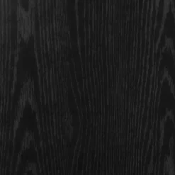 vidaXL - TV-meubel met legplank - Zwart eiken - Bewerkt hout - 80x40x40 cm