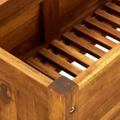 vidaXL - Verhoogde Plantenbak - Bruin - Hout - 100 x 30 x 25 cm