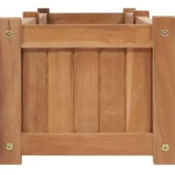 vidaXL - Verhoogde Plantenbak - Bruin - Hout - 200 x 30 x 25 cm