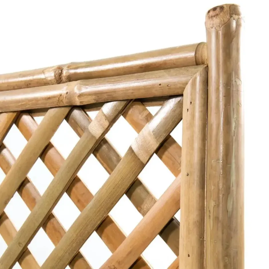 vidaXL - Verhoogde Tuinbak - Bruin - Bamboe - 70 cm