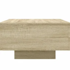 vidaXL - Vierkante salontafel - Sonoma eiken - Bewerkt hout - 55x55x31 cm