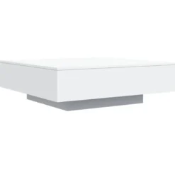 vidaXL - Vierkante salontafel - Wit - Bewerkt hout - 100x100x31 cm