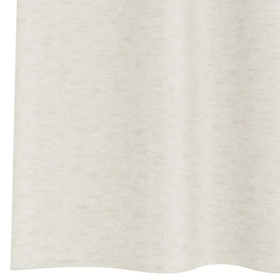 vidaXL Vitrages met lussen - Crème - Polyester - 140x245 cm - Set van 2