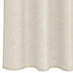 vidaXL Vitrages voor woonkamer - Zand - Polyester - 140x225 cm - Set van 2
