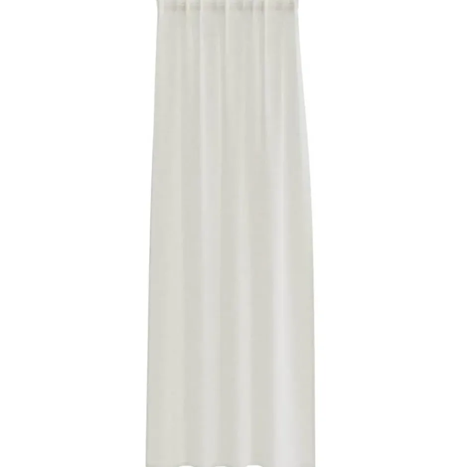 vidaXL Vitrages voor woonkamer - Crème - Polyester - 140x225 cm - Set van 2