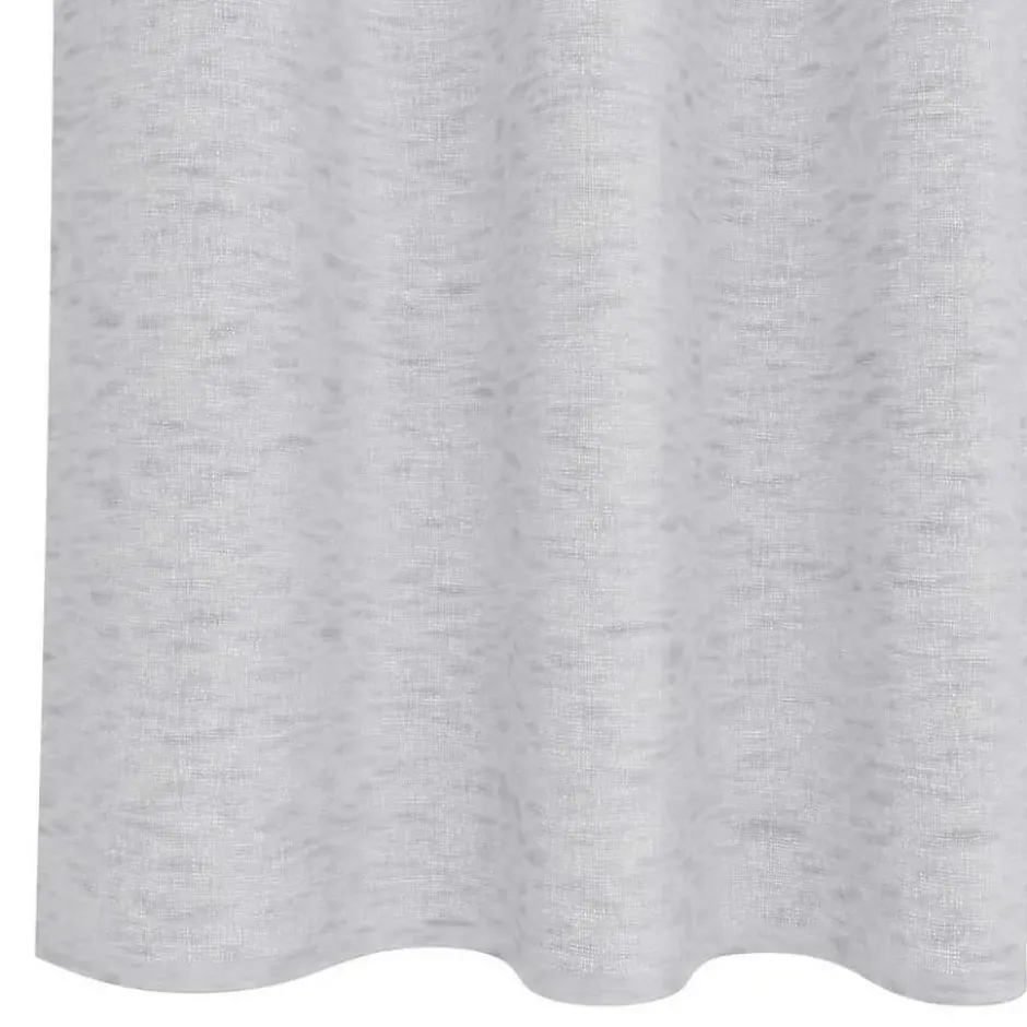 vidaXL Vitrages voor woonkamer - Lichtgrijs - Polyester - 140x245 cm - Set van 2