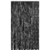 vidaXL - Vliegengordijn voor terrasdeur - Antraciet - Chenille - 118x220 cm