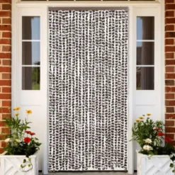 vidaXL - Vliegengordijn voor terrasdeur 100 strengen Bruin - Bamboe - 100x220 cm