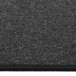 vidaXL - Vloerkleed - Antraciet - Polypropyleen - 80 x 250 cm