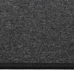 vidaXL - Vloerkleed - Antraciet - Polypropyleen - 50 x 250 cm