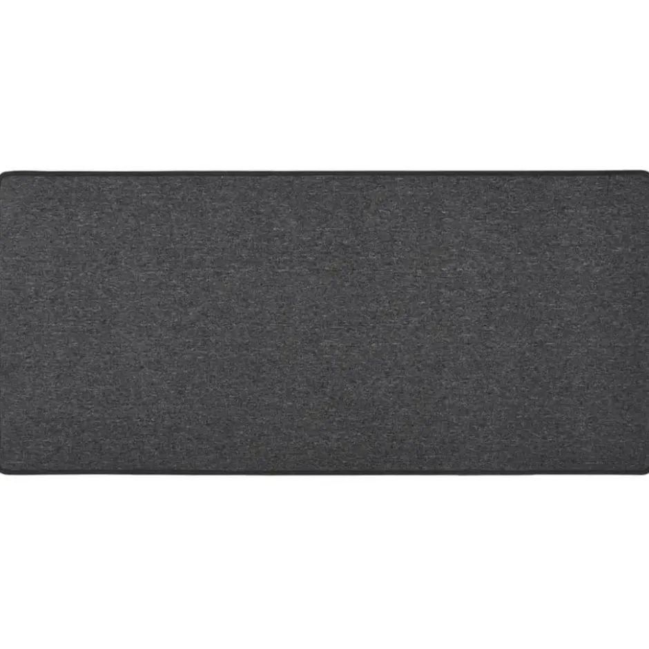 vidaXL - Vloerkleed - Antraciet - Polypropyleen - 50 x 100 cm