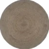 vidaXL - Vloerkleed - Grijs - Jute