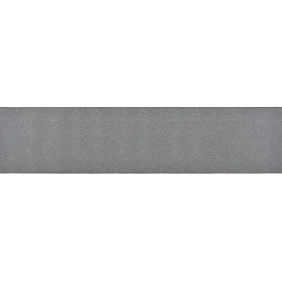 vidaXL - Vloerkleed - Grijs - Polypropyleen - 80 x 400 cm